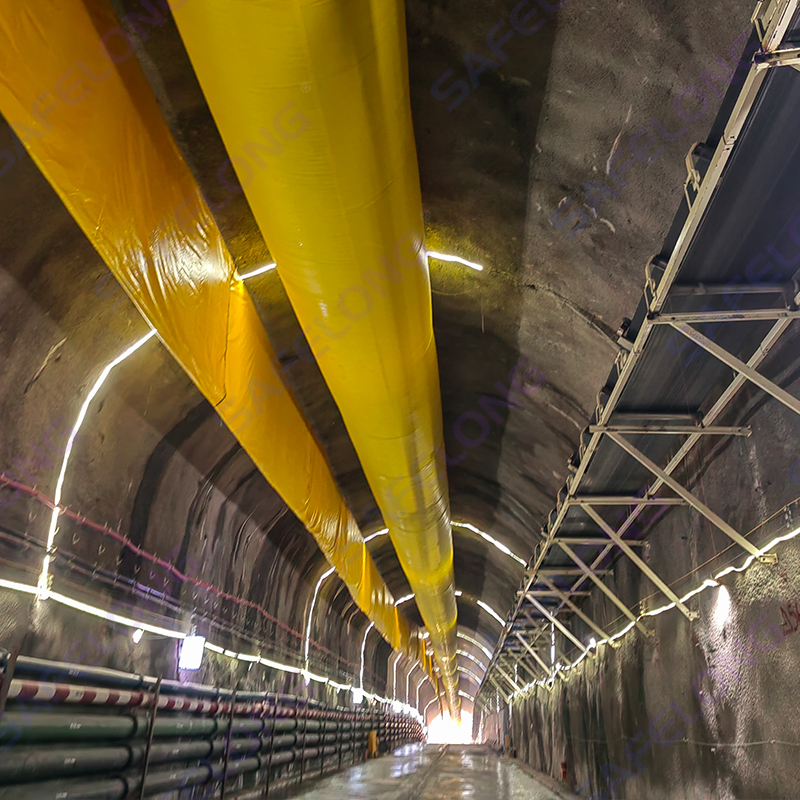 Flexibile cuniculum evacuationis Duct